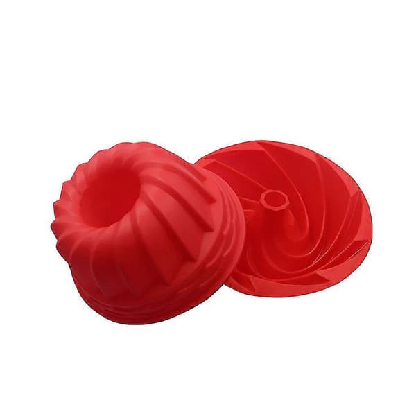 Kakeform, Non-stick Silikon Bakeform - Skall Kakeform, Kakeform, Kake, Rød