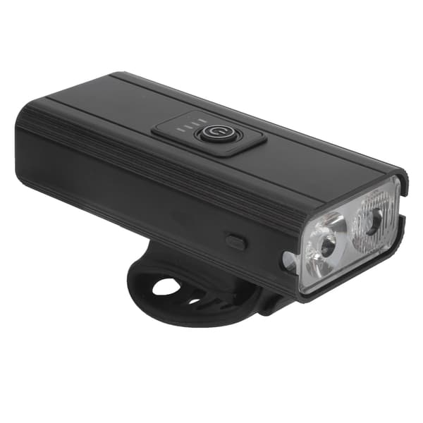 Sykkel frontlys USB oppladbar LED batteriindikator Vanntett sykkellys