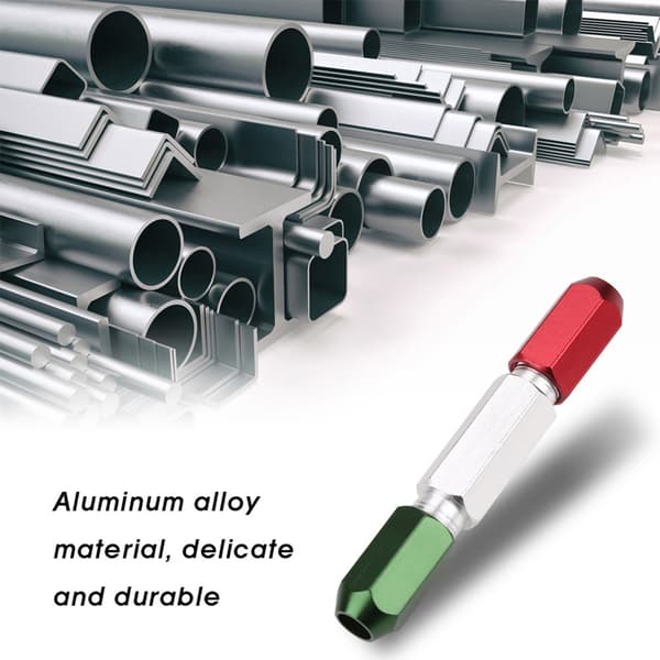 Double-ended Pin Gage Handle Aluminum Alloy Go No Go Gauge Handle (1-2mm)