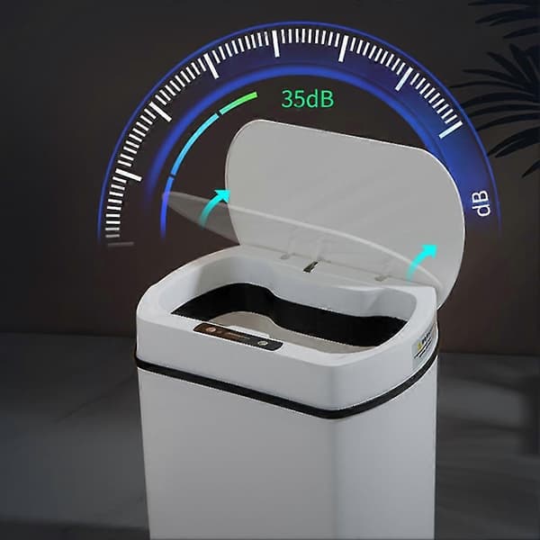 Smart soptunna för kök hushåll soptunna badrum automatisk sensor soptunna sopor W