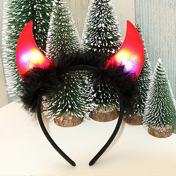 2025 Halloween-gaver Halloween Lysende Hodeplagg Halloween Festdekorasjonsrekvisitter