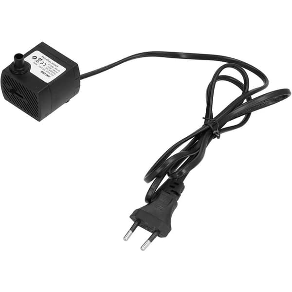 Mini nedsenkbar vannpumpe for akvarium damm fontene sirkulasjon hydroponikk 4W EU-plugg 220V