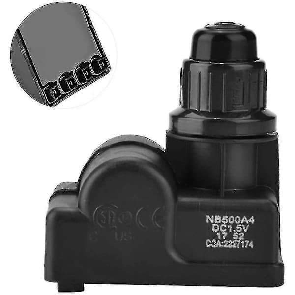 BBQ Gas Grill Igniter Spark Generator 4 Outlets Durable Replacement Part for Gas Grills Black