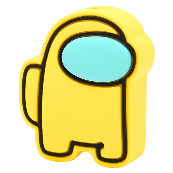 Data Cable Protector Cute Cartoon USB Charging Cable Protective Sleeve for Smartphone Yellow