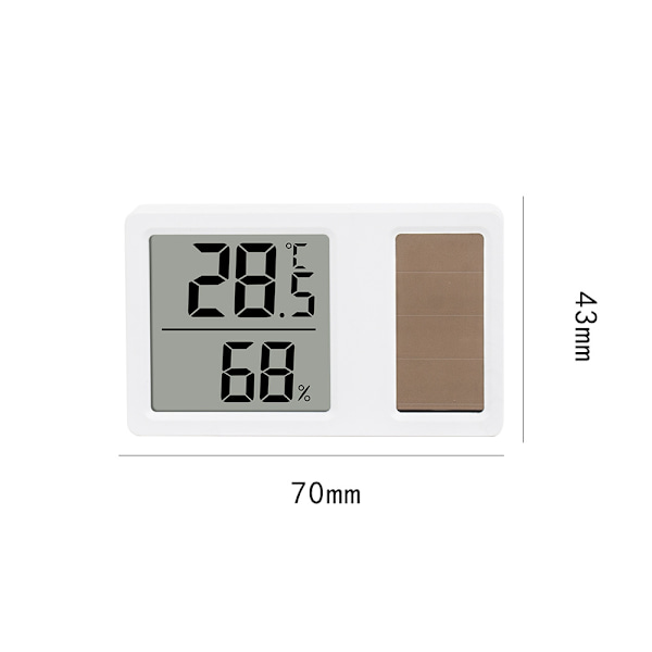 Soltermometer Mini Stor (7*4.3cm) Stor størrelse (7*4.3cm) Largesize(7*4.3cm)