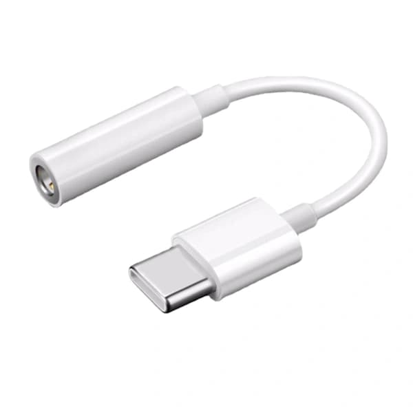 3-pakkaus USB-C–3,5 mm kuulokeadapteri äänikaapeli