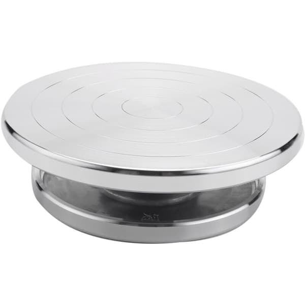 12/15 cm Double-Sided Aluminum Alloy Turntable for Ceramic Clay Sculpture Tray Pottery Wheel Tool