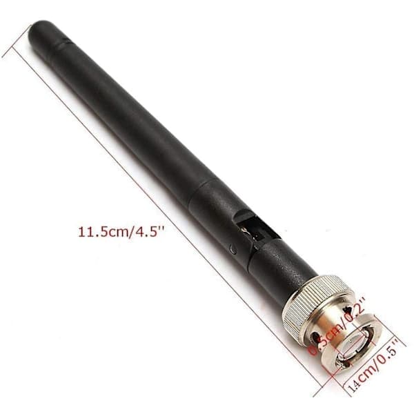 2 UHF Antennas with BNC Connector Compatible with Sennheiser EW100 EW300 EW500 G3