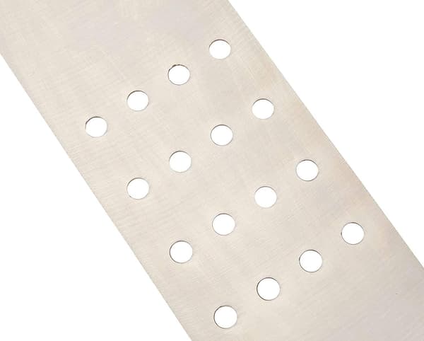 60421 Perforert spatel i rustfritt stål 7,5 x 21,5 cm