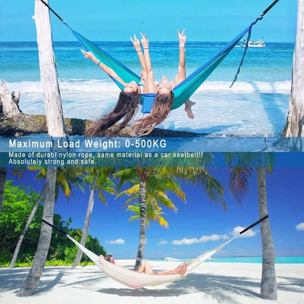 Hängmatteband, 2X150CM utomhusgunga för hängmatta och trädgårdsgunga