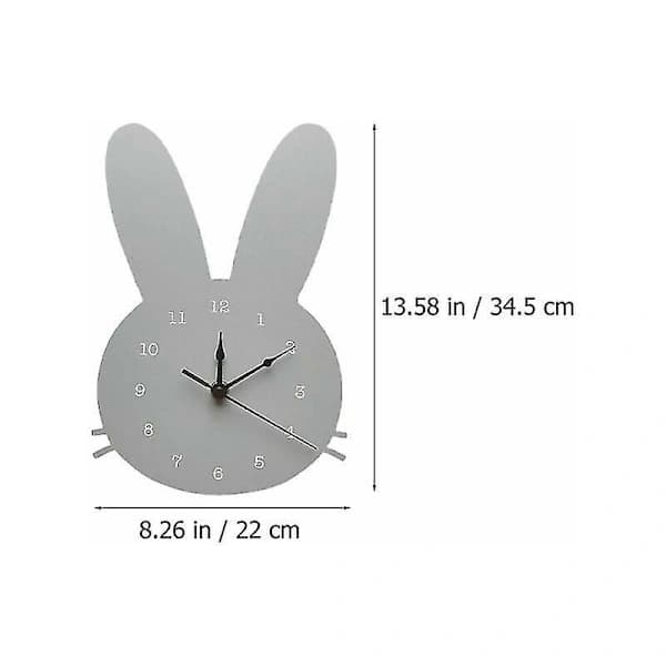 1 st Kreativ Design Väggklocka Trä Hängande Klocka