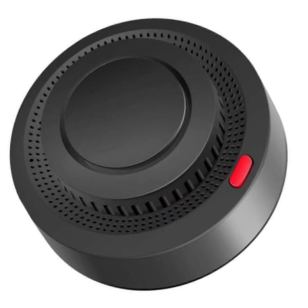 Tuya Smart WiFi Røykvarsler, Smart Kontrollert Sensor Sanntidsovervåking, Fjernalarmvarsling