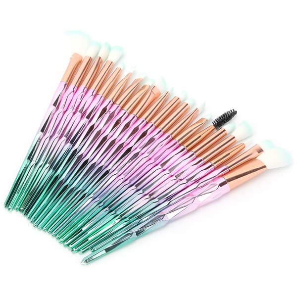 20 Pcs Makeup Brush Set for Face Eyeshadow Blush Powder Brush Set Professional Makeup Tools