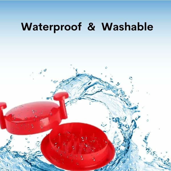 Chicken Shredder Tool with Non-Slip Silicone Mat to Replace Bone Meat for Cooking Chicken, Beef and Other Meats 1 pc (Red OPP Packaging)