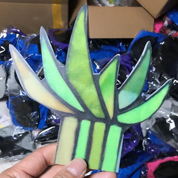 Målad Akryl A gav Aloe Krukväxt Plug-in Heminredning