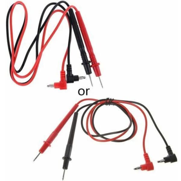 Universal Probmålekabelstift for digitalt multimeter Tester Nålspiss Multimeter Målekabel Probmåler Tråd Penn Kabel 10A