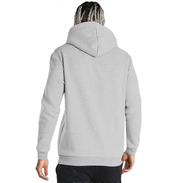 Herr Sport Hoodie Sweatshirt Snood Halsduk Pullover Biker Toppar