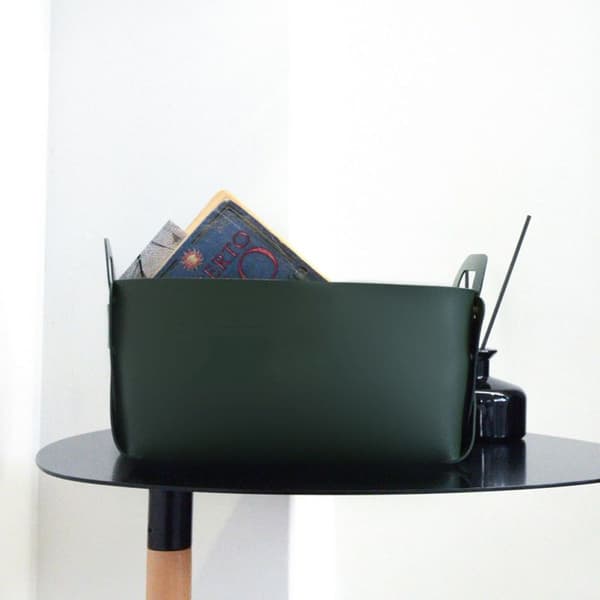 Gavekurver for gaver - Valetbrett Organizer - Skinnkledd kommode Grønn