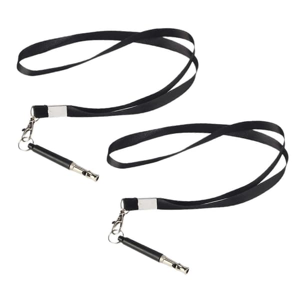 Dog Whistle 2-pack, Professional Training Tool, Ultrasonic Frequency Adjustable, Silent Bark Control
