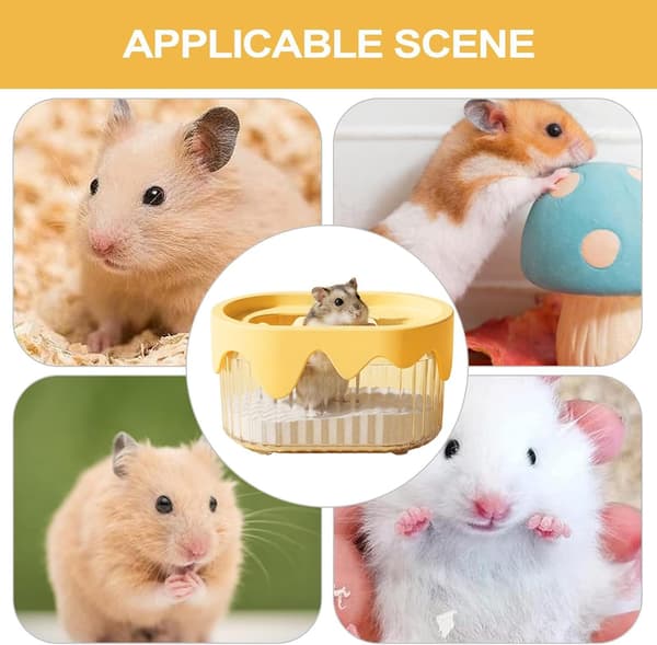 Sandbadboks, for hamster, kattesandkasse, bad -