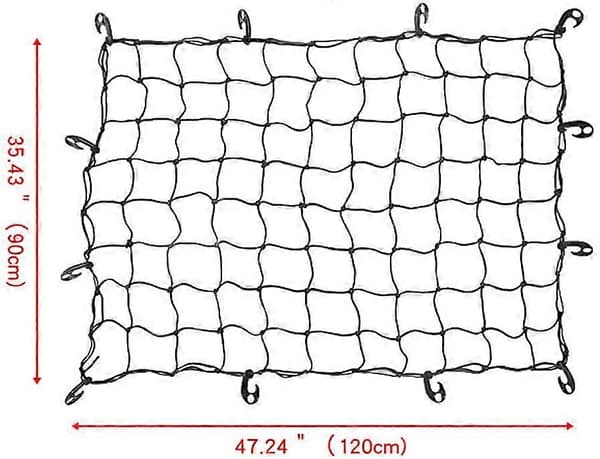 Lastnet til pickup-lad, elastisk net holder små og store laster strammere [DB]