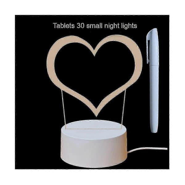 LED Message Board Night Light USB Plug Message Board Christmas Lighting Night Light Girlfriend Gift