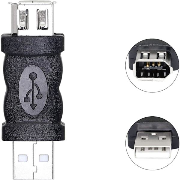 #USB1394-hoved 6P-adapter USB til Firewire, 1394-adapter#