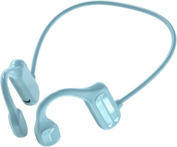 Bone Conduction Headphones, Waterproof HiFi Stereo (Blue)