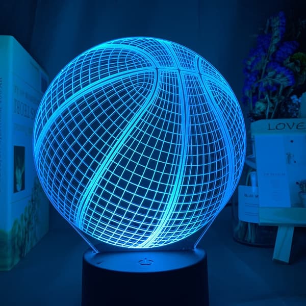 Basketball 3D, with remote control 16 changing colors (FMY)
