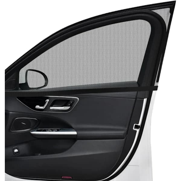 Car Sun Shade for Windows, 4 Pcs Auto Side Window Sunshade Front and Rear, Heat Blocking and UV Protection