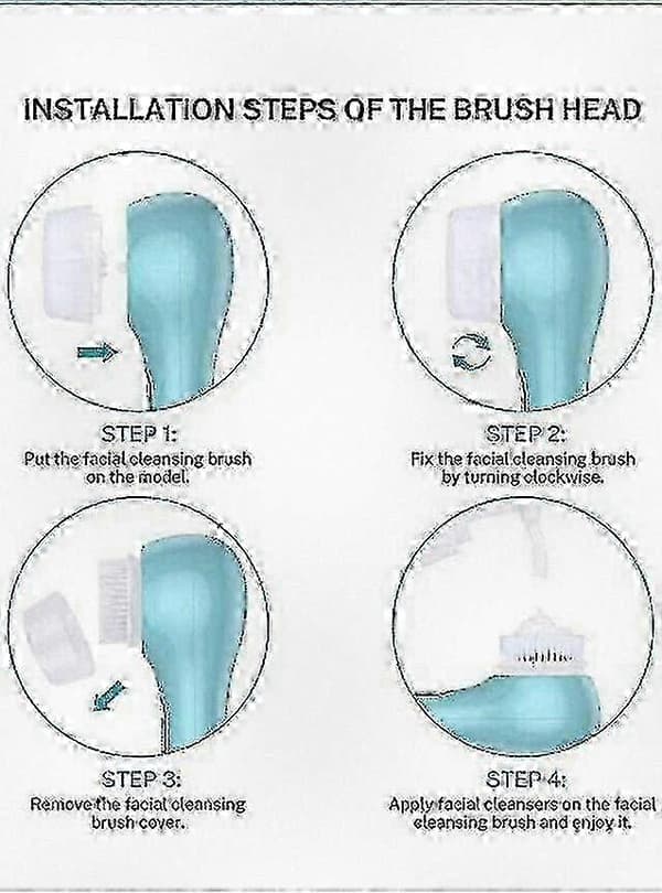 Soft and Sensitive Facial Brush Heads Replacement for Clari Mia 1/2/3