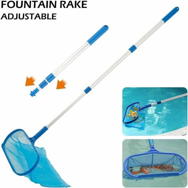 Pooloverfladeskimmer, poolrensningsnet, rengøringsskimmer