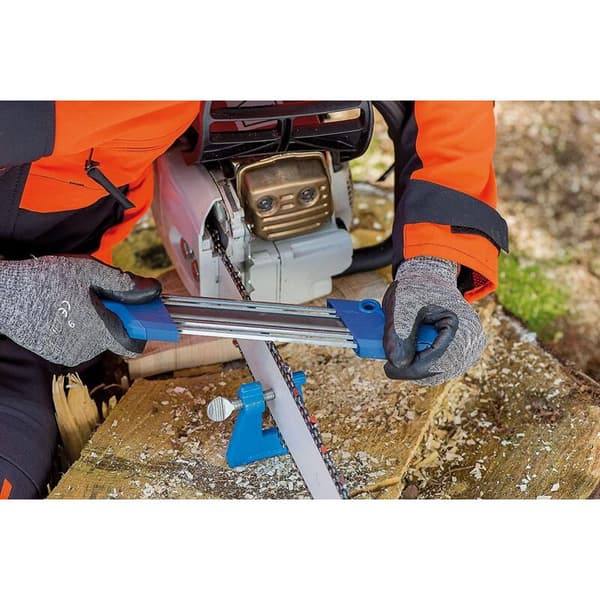 Kjedesliper CHAIN SHARP CS-X, fil diameter 5,5 mm, for sliping av tenner og dybdemåler i én operasjon