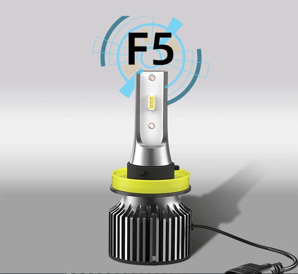 2PCS-70W 12000LM Car Headlight Anti Error, Auto Motorcycle Replacement Bulb 6000K CSP Chips for Halogen and Xenon Lamps