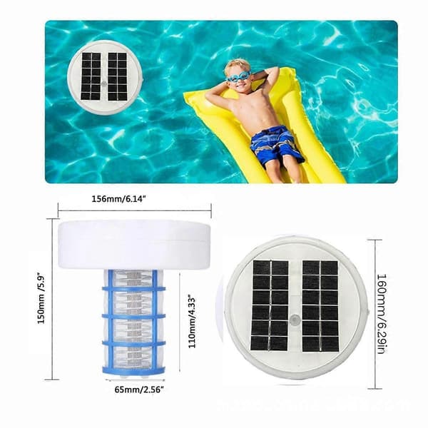 Solar Pool Ionizer, Kobber Pool Ionizer Flåd