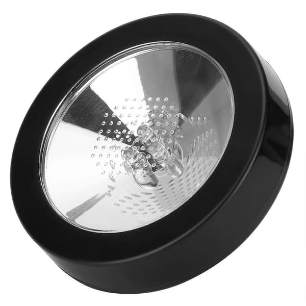 Rund LED-bakke med gravitationssensor til bar- og KTV-drikkemåtte