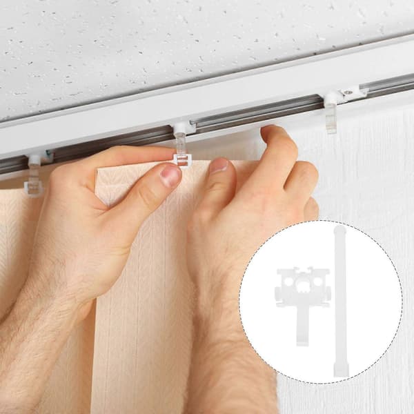 12 Set Vertical Blind Repair Clips Slats Vertical Blind Carrier Vertical Window Blind Replacement Kit