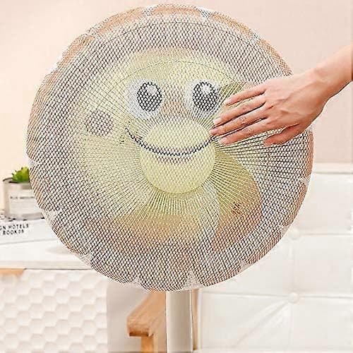 Säkerhetsfläktskydd Barn Babys Fingerskydd, 2-pack 40-46 cm Tvättbart Nätöverdrag med Justerbart Säkerhetsspänne Lämpligt för Stående Fläkt Golvfläkt