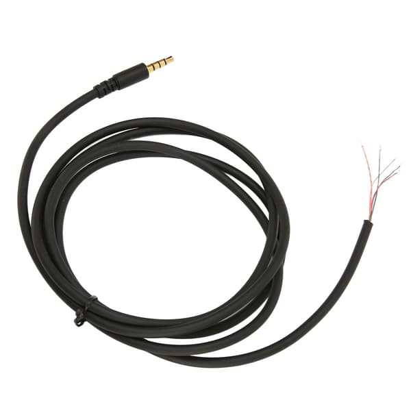 Headset Repair Cable 1.5m OFC Core Replacement Audio Cable for Kingston Gaming Headsets