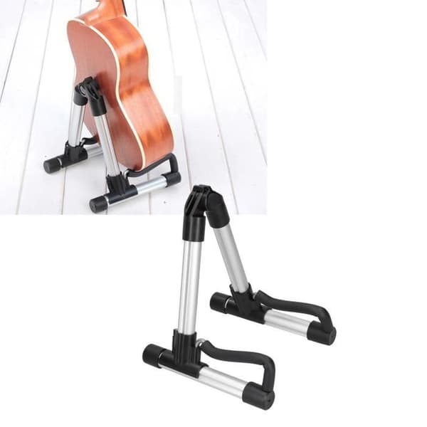 Guitar Stand - ASHATA - Removable - Aluminum Alloy - Lightweight - Non-slip[DB] white white