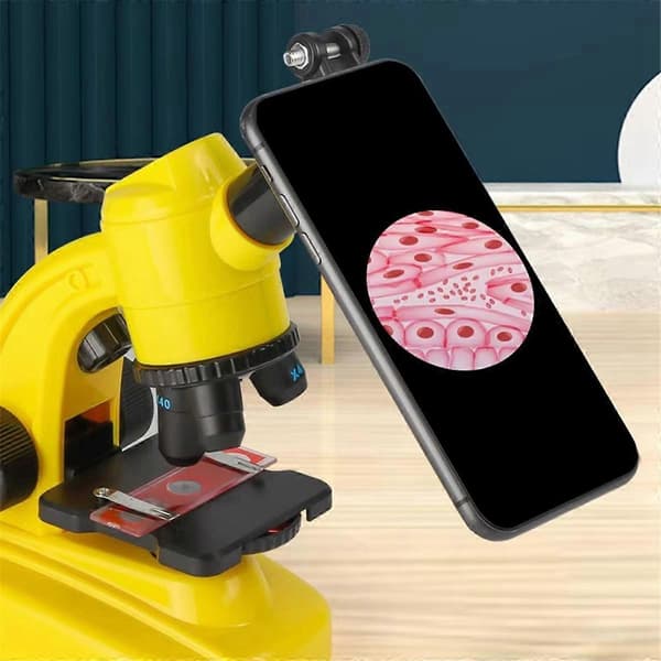 Microscope Set Laboratory Biological High Power Microscope Toy for Kids Homeschool Science Ex
