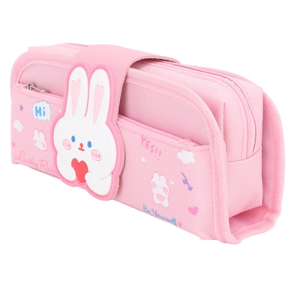 Large Canvas Pencil Case, Detachable, Portable, Large Capacity, Pen Bag for School, Office, University
