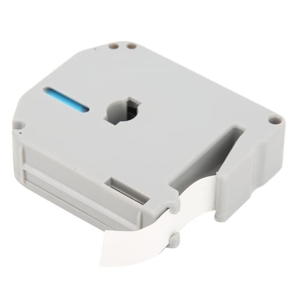 Label Maker Refill, Uniform Inking, High Toughness, Clear Print Quality, Label Machine Tape for Printer, Black on White