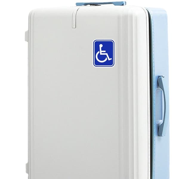 #Invalidikyltti 1 kpl Ulkokäyttö Auto Pakettiauto Kuorma-auto Invalidisymboli Pyörätuoli#