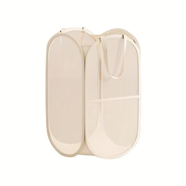 Large Toy Storage Basket, Transparent, Divided Compartments, Durable Horizontal Horisontell