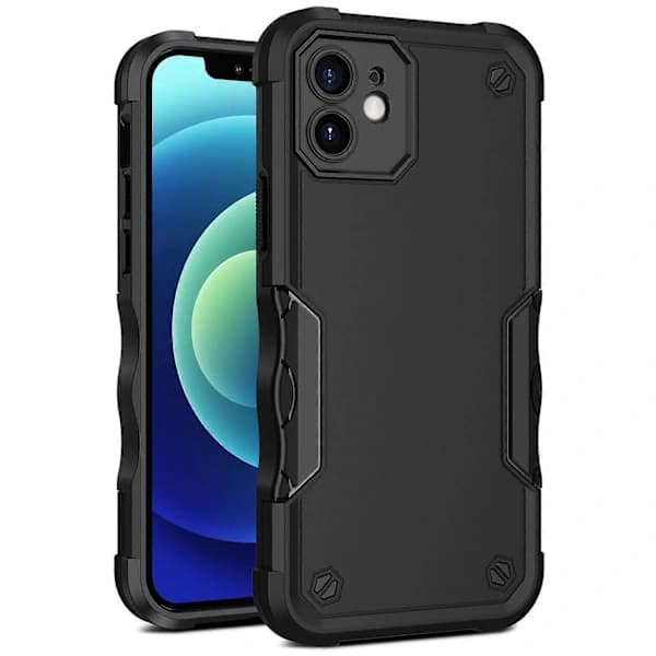 Stødsikkert cover med skridsikkerhed til iPhone 12 mini
