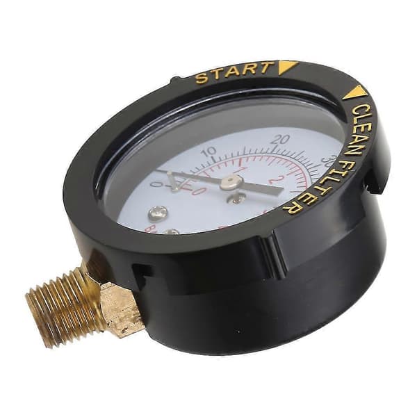 Kompakt trykmåler 0-60 Psi 190058 Erstatning for Pentair- & Hayward Pool