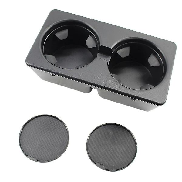 Car Cup Holder Dual Cup Holder Insert Drink Holder Interior Drink Cup Mount Black Replacement