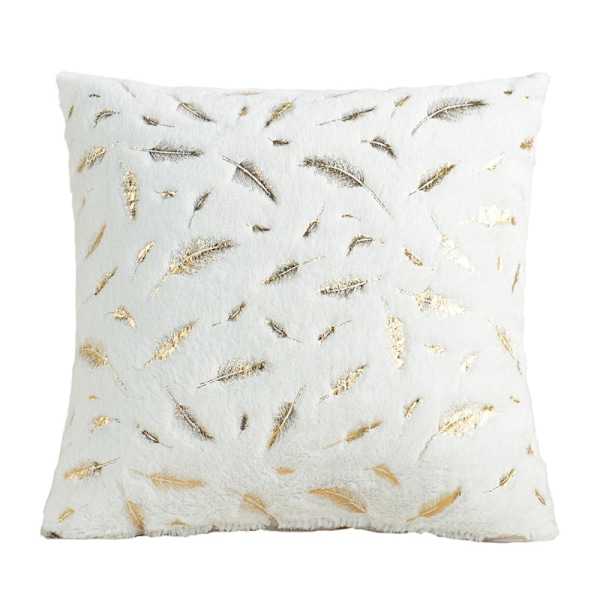 {xjxj} Cushion Cover Sofa Pillowcase WHITE