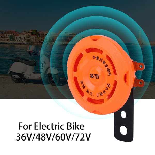 Waterproof Smart Electronic Bell for Electric Bicycle 36V/48V/60V/72V